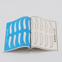 1 шт. силиконовая микроблейдинг для бровей кожа для обучения татуировкам Перманентный макияж Косметические поддельные инструменты для татуировки начинающих 19,4*14,4 см