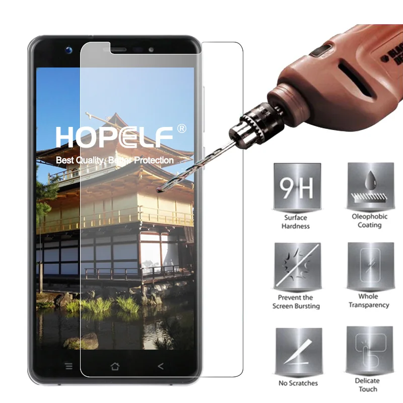 Закаленное Стекло для Blackview R6 Lite Экран протектор 9 H 2.5D защитный закаленное