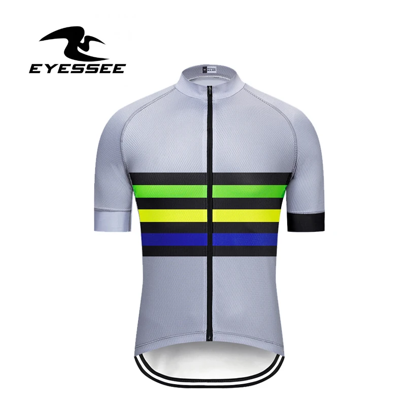 

EYESSEE 3 colors! 2019 Cycling Jersey Breathable MTB Bicycle Cycling Jersey Mountain Bike Wear Clothes Maillot Ropa Ciclismo