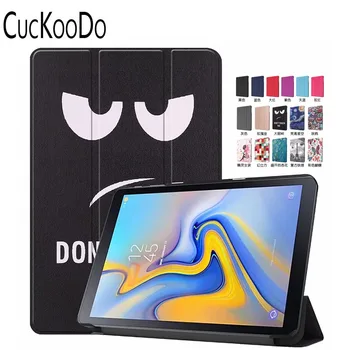 

Ultra Lightweight Coloured Drawing Slim Folding Stand Smart Cover Case For Samsung Galaxy Tab A Advanced2 10.1'' SM-T583 Tablet