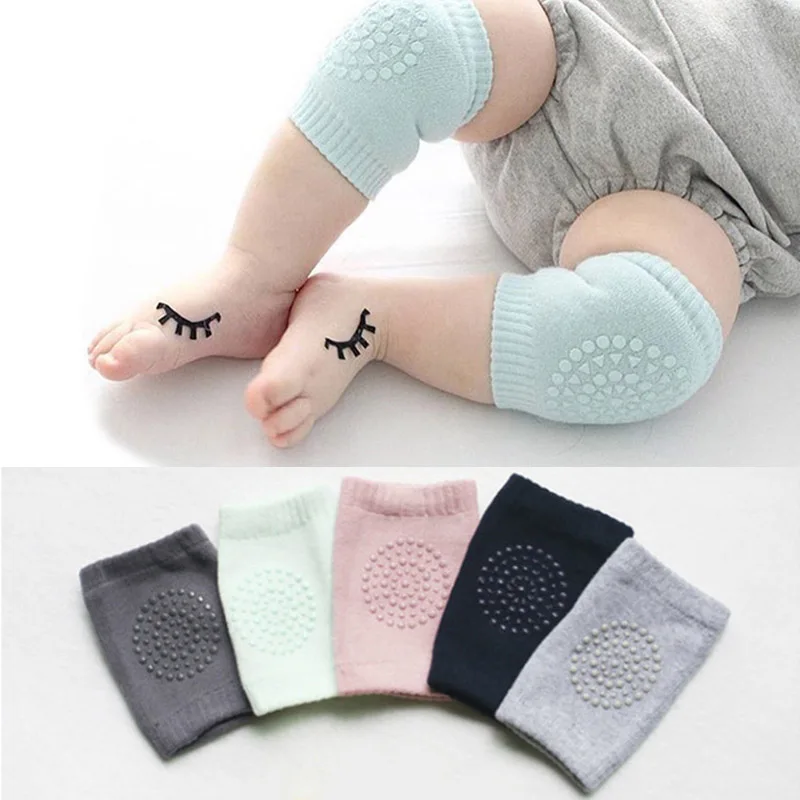 

1Pair Baby Knee Pads Infant Newborn Toddler Leg Warm Knee Protectors For Children Knee Pads Baby Crawling Elbow Protector