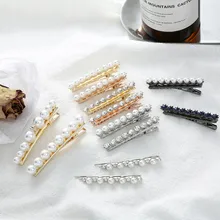 1 шт. модное с кристаллами, Стразами Шпильки с жемчугом заколки для девочек для волос зажим ювелирные изделия Инструменты для укладки Для женщин аксессуары для волос