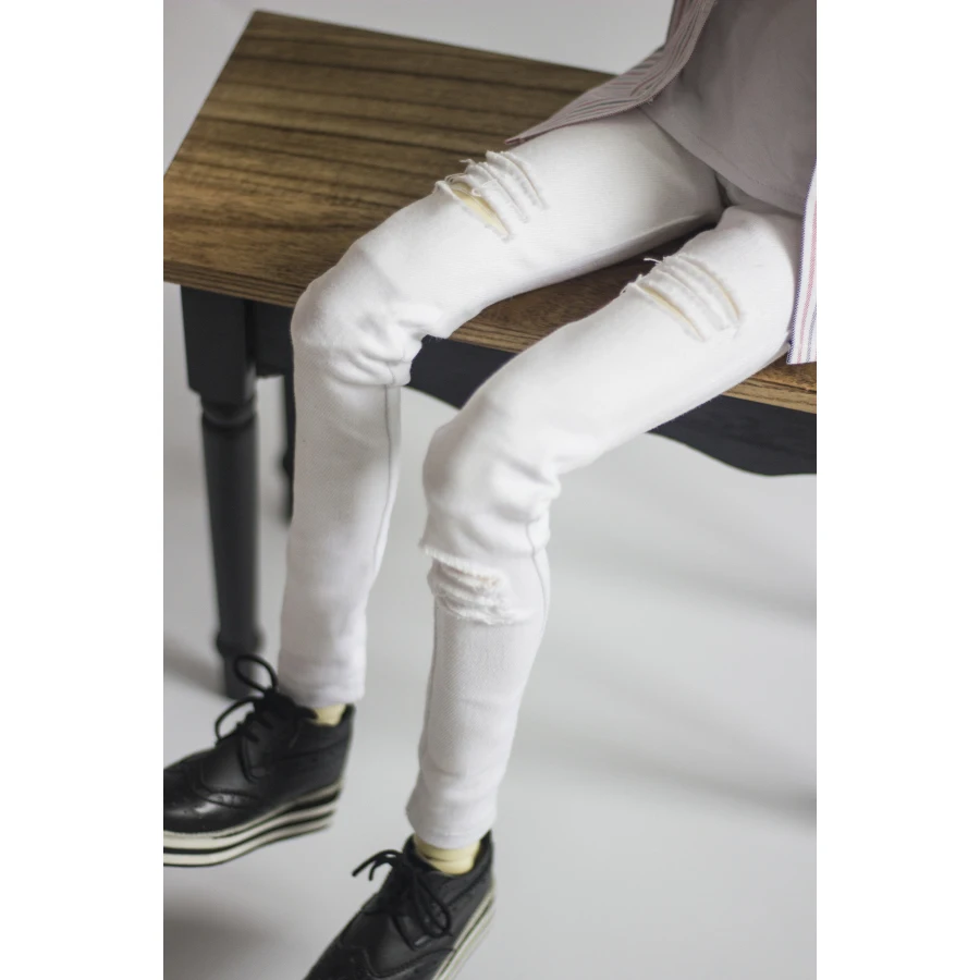 BJD кукла белые джинсы брюки наряды одежда для 1/4 мужчин 1/3 SD17 70cm2" высокий BJD Кукла SD DK DZ MSD AOD DD Кукла Одежда