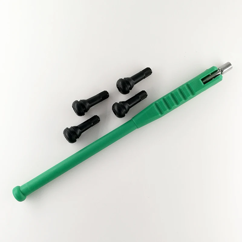 10 Sets Tire Valve Service Kits 10 pcs Two Way Valve Mounting tools 40