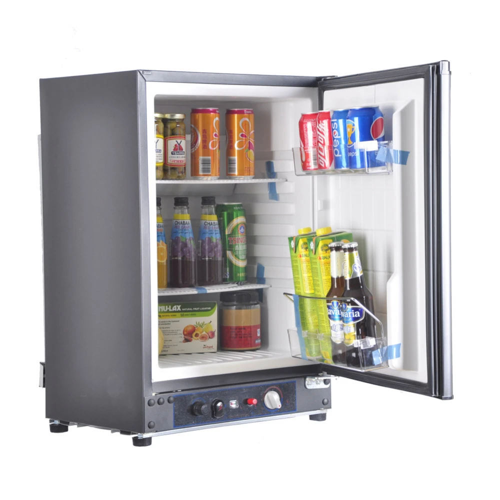 beproeving Verbeteren mozaïek Smad 60L LP Gas Mini Absorptie Koelkast Elektrische AC 110 V/220 V DC 12 V  Propaan Geluidsarm RV Koeler Koelkast Omkeerbare Deur|mini absorption  refrigerator|absorption refrigeratorgas refrigerator - AliExpress