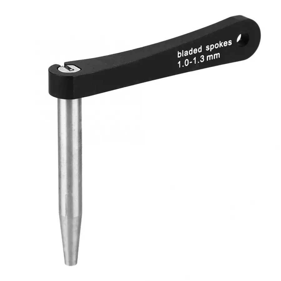 

Bicycle Spoke Wrench Aluminum Alloy & Stainless Steel Spoke Tool Suitable For 1.0mm - 1.3mm Thick Spokes Repair Tools