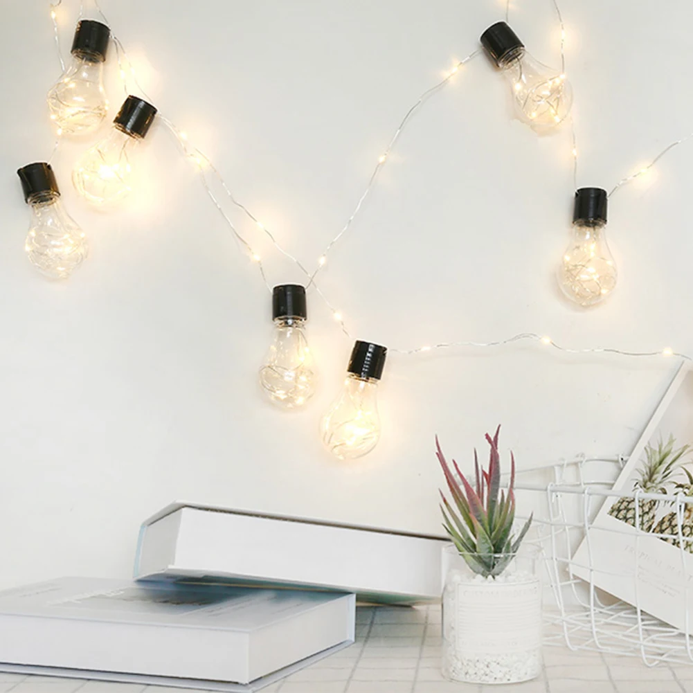 

Heart Shape Party Mini String Light Decorative Plastic Garden Wedding 100LED Energy Saving Easy Install Battery Powered Flexible