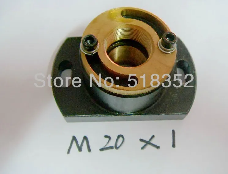 

L416mm Screw Rod with Feed Screw Nut M20x 1mm Tooth Pitch Used for Dongfang(Orient)and Other Wire EDM Machines, EDM Spare Parts