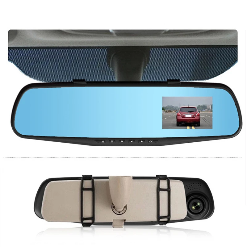 2 7 Dashcam font b Camera b font 1200Mega USB Car Mirror Cam Recorder Dash cam