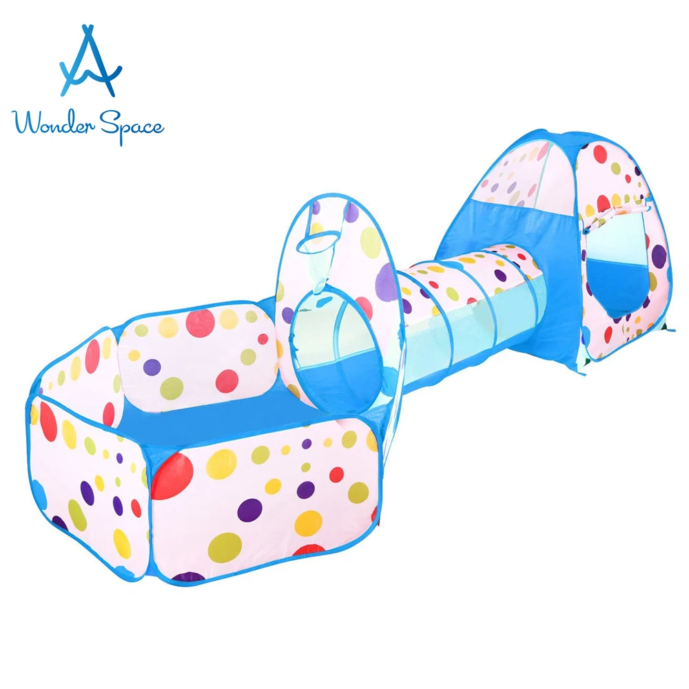 play tunnel and ball pit