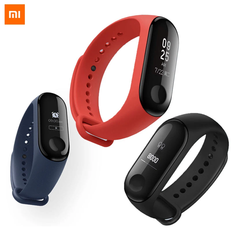 Original Xiaomi Mi Band 3 Smart Wristband MIBand 3 0.78 inch OLED Touch Screen Smartband MI Band 2+ Xiaomi Original Wrist strap