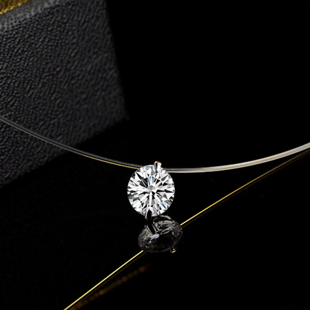 Invisible Necklace Swarovski 2025
