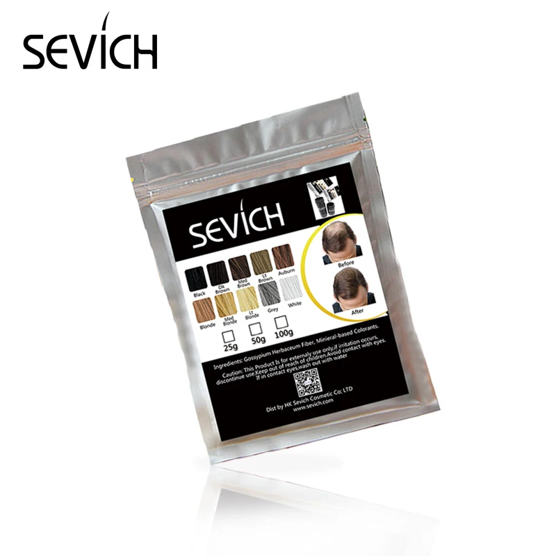Sevich 2 шт./компл. 10 цветов 50 г сумка для наращивания волос + 12 пустая бутылка