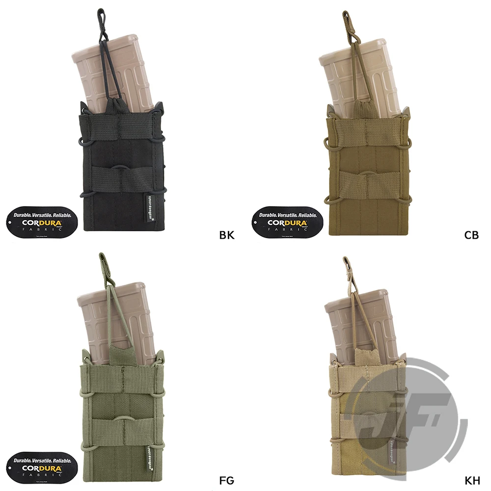 Emerson одиночный Стек модульный 5,56 M4 M16 AR15 SR52 P-MAGS M1A1 G3 подсумок Emersongear MOLLE большой емкости Mag Перевозчик