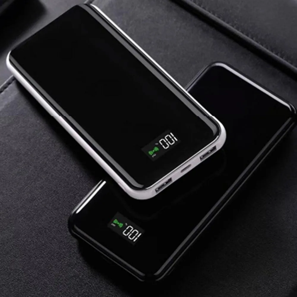 

Power Bank 20000mAh wireless fast Charging mirror PowerBank For Samsung iPhone X Xiaomi external Battery charger pover bank
