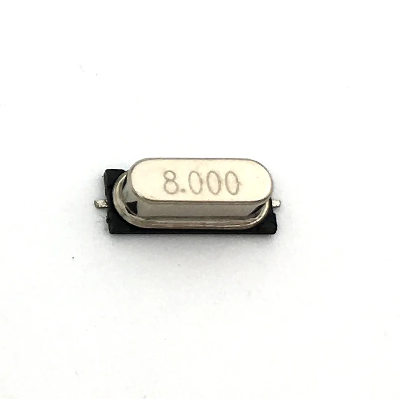 

20pcs smd hc-49s 8MHz 8.000mhz 20ppm 20pF quartz resonator crystal
