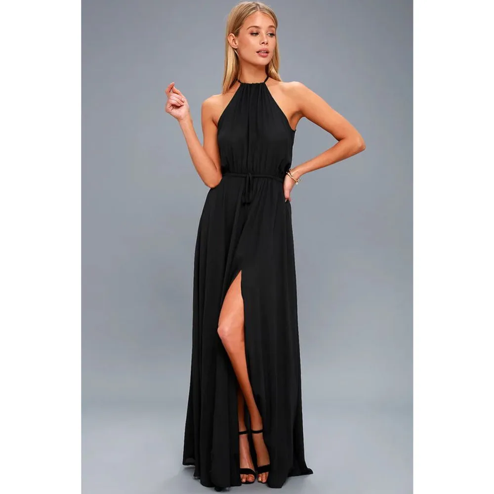 

2019 Winter Long Dress High Split Boho Beach Dress Tunic Maxi Dress Women Evening Party Dress Sundress Vestidos de festa XXXL