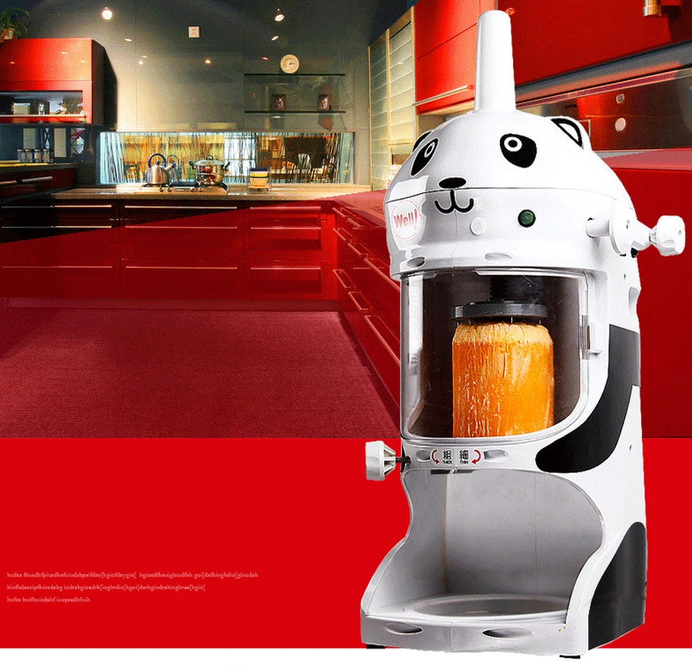 commercial ice shaving machine 220V ice brick shaver 350w snow flake