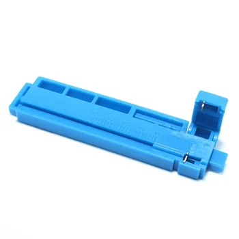 

Free Shipping 10pcs 2 in 1 Economical Fixed Length Fiber Optic Cable Stripper Optical Fiber Cutting Guide Rail FTTH Tool