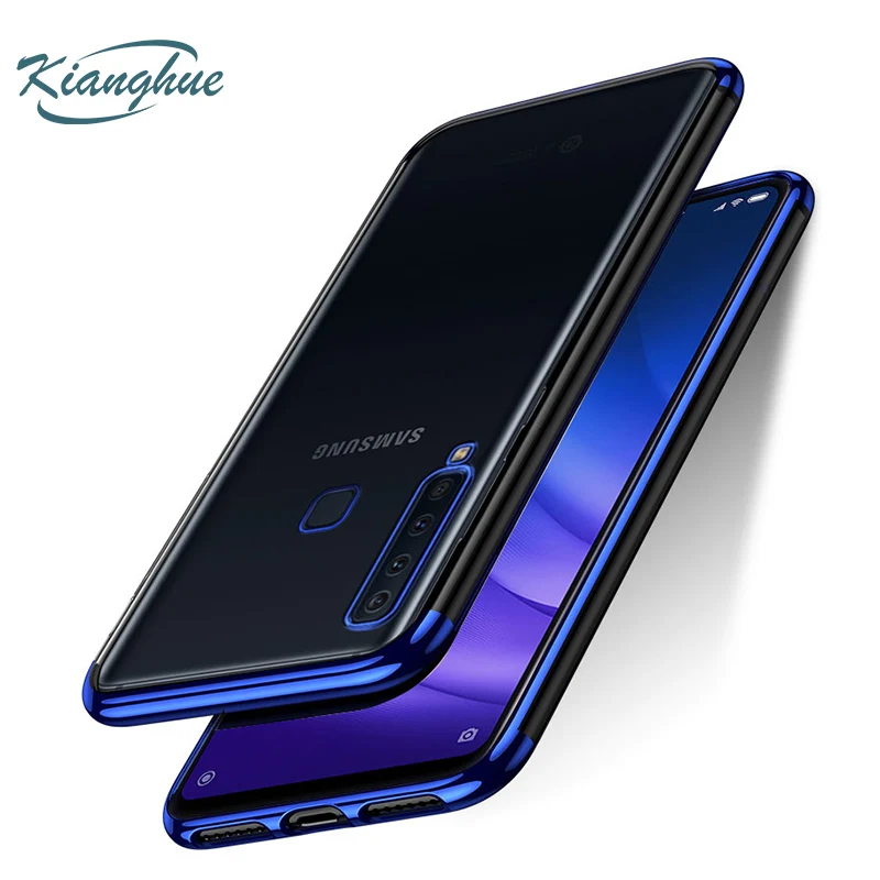 

Luxury Silicone Case For Samsung Galaxy J3 J5 J7 A3 A5 A7 A8 A6 Plus 2016 2017 2018 Soft TPU Plating Clear Transparent Cover