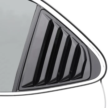 

Retrofit 2 pcs / set left and right car rear 1/4 quarter blinds side window spoons stickers Tuyere for Camry 2018 2019