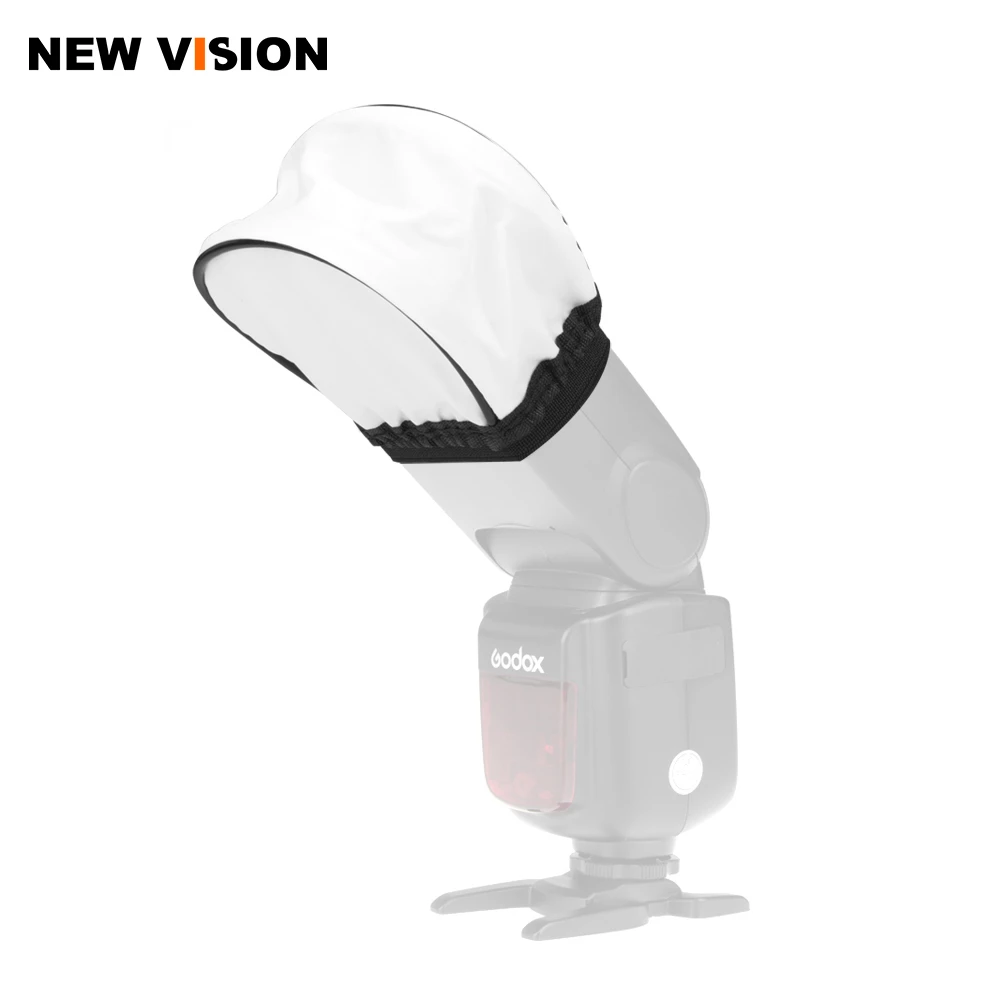 Universal Portable Soft Flash Bounce Diffuser For Canon Nikon Godox