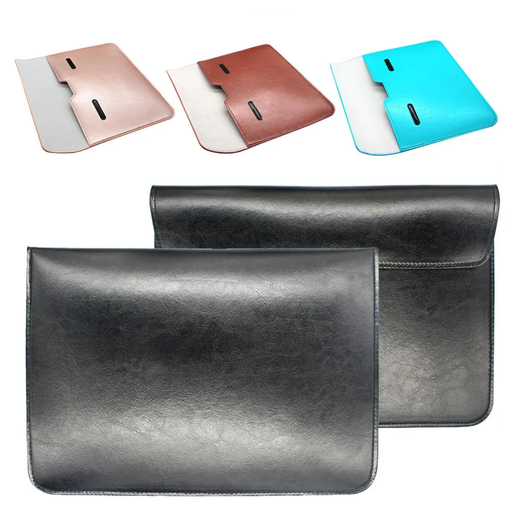 Buy New Soft PU Leather Sleeve Bag Case For Apple Macbook Air Pro Retina 15