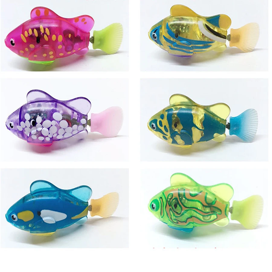 Magic Lights Induction Swimming Swim Pet Fish Simulation Electric Fish