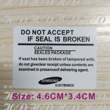 4,6X3,4 см Универсальный samsung Galaxy S4 I9500 S3 S2 мобильного телефона печать этикеток 100 шт./лот