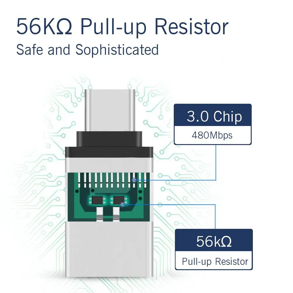 Тип C к USB 3,0 OTG адаптер USB адаптер адаптеры конвертер для Xiaomi 4C 4S 5S Plus Oneplus 3t 2 3 Nubia Z11 Z11 mini