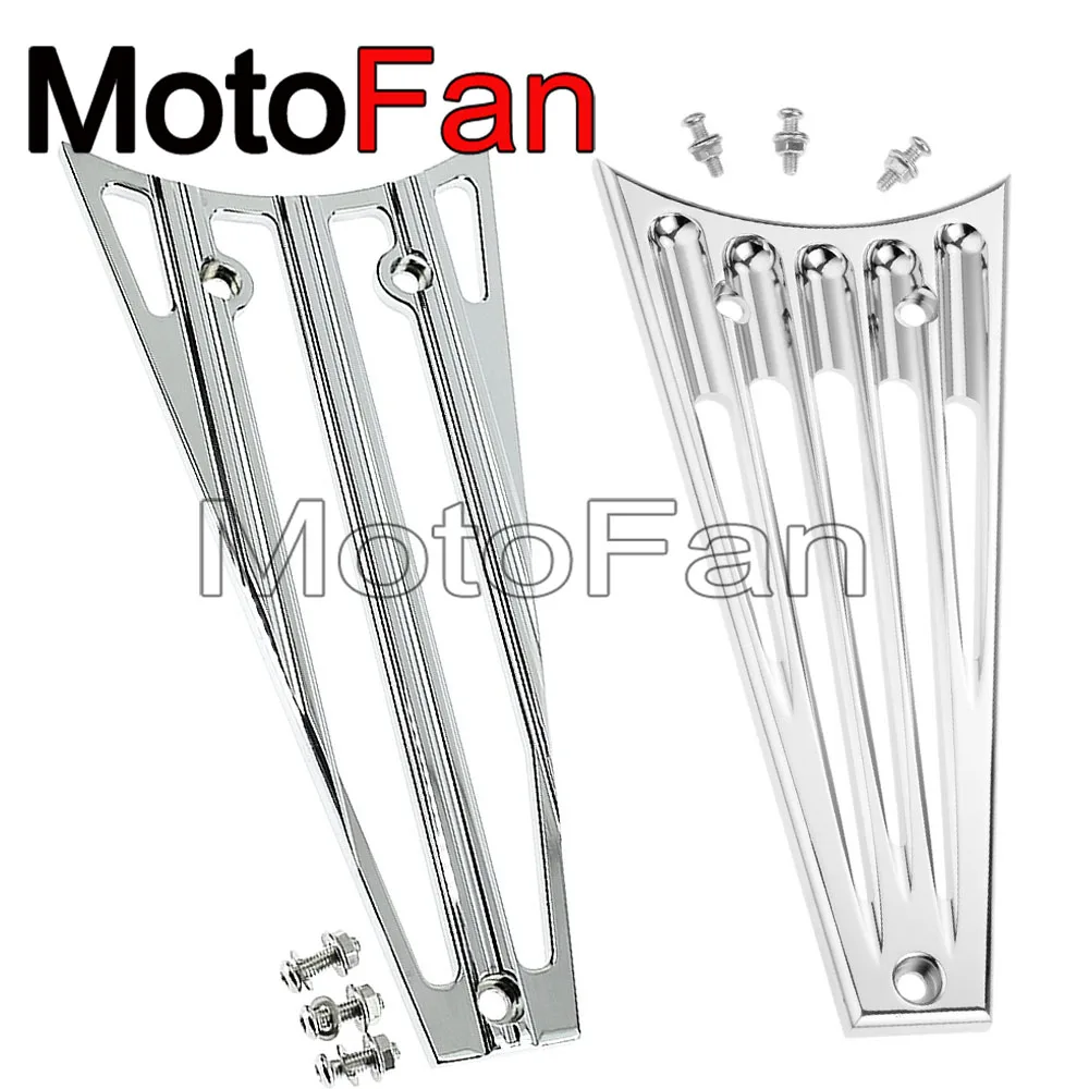 

Chrome Motorcycle Frame Grill Engine Grille Cover Deep Cut for Harley Davidson Touring Ultra Limited FLHTK Anniversary Road King