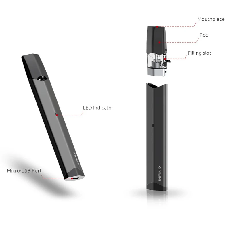 Набор для вейпа SMOK INFINIX электронная сигарета кальян стартовый набор испаритель и