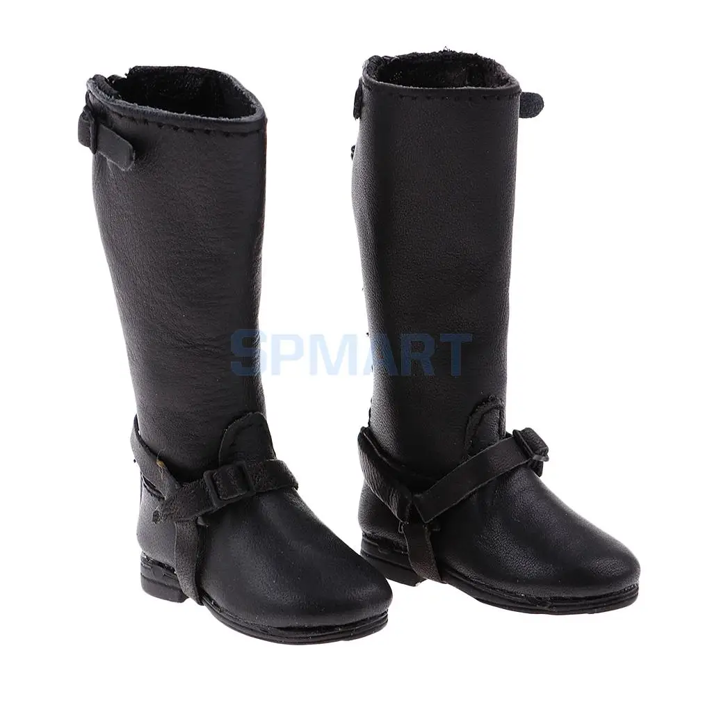 MagiDeal 1/6 Scale Men`s PVC Boots Shoes for 12 Inch Male Action Figure Soldier Body Clothing Accessories Toys 4Kinds