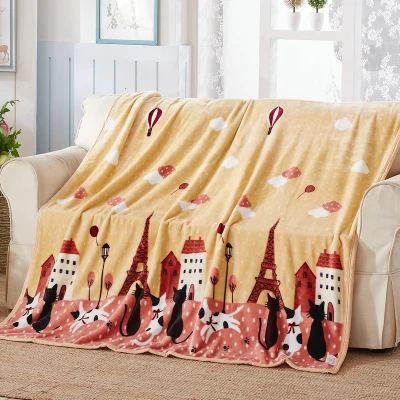 Промо-акция! С рисунком из мультфильма для маленьких детское одеяло кораллового цвета Флисовое одеяло на кроватка из мягкого флиса Одеяло, набор постельного белья для детей, с героями мультфильмов Стёганое одеяло - Цвет: Многоцветный