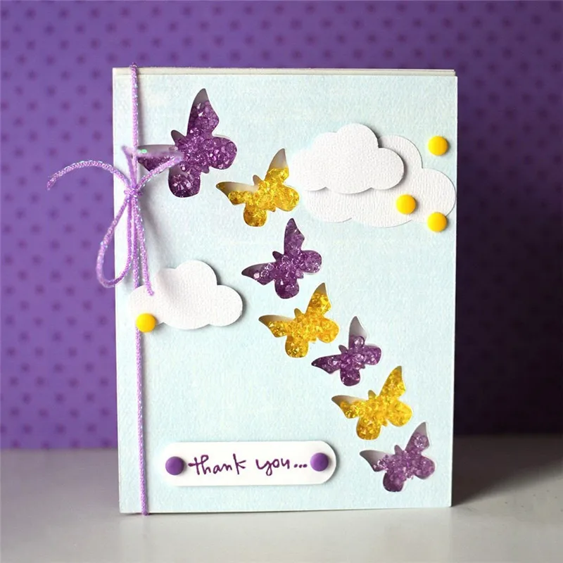 

Julyarts Metal Dies Background for Card Making Cover Die Butterfly Cuts for Scrapbooking Cutting Craft 2018 Embossing Stencil