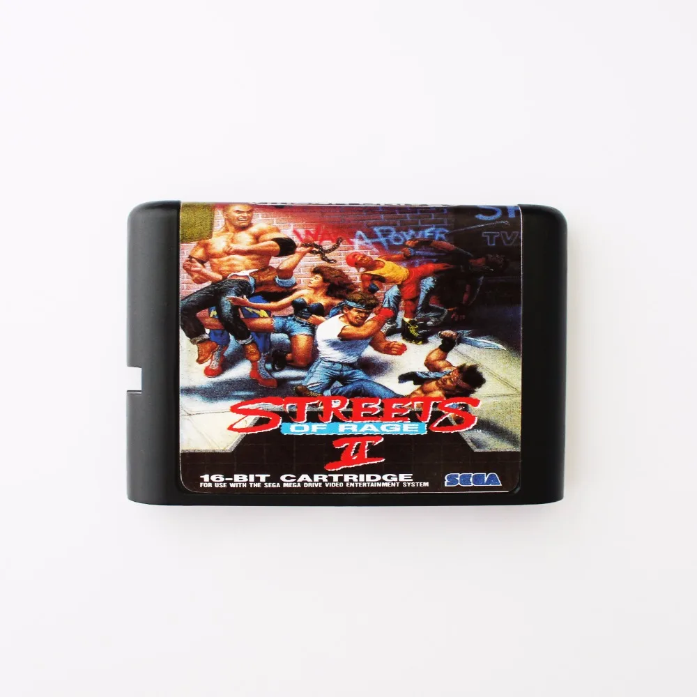 

Streets Of Rage 2 16 bit SEGA MD Game Card For Sega Mega Drive For Genesis