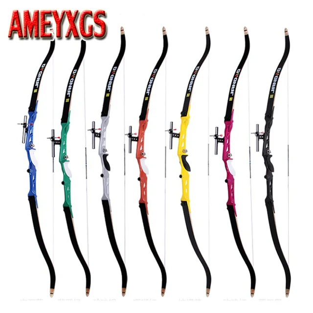 US $89.21 1set 66/68/70inch Archery Recurve Takedown Bow Draw Weigth 16-40lbs RH Recurve Bow Hunting Shooting