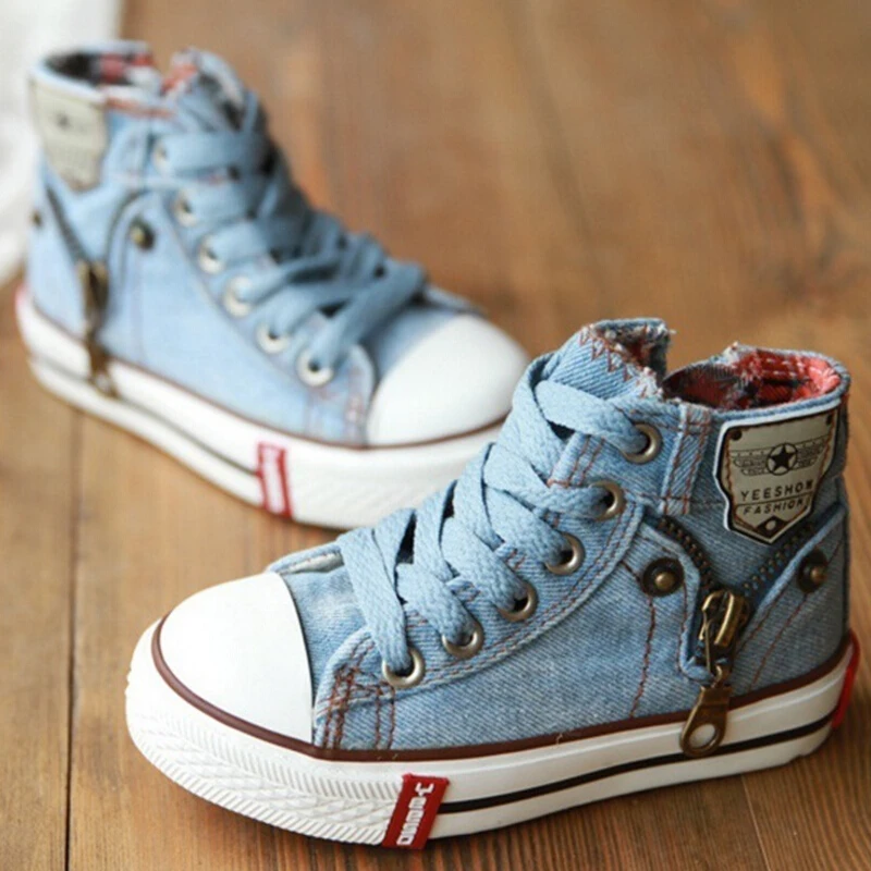 

2018 child canvas rubber boots fashion kids sneakers boys climbing shoes for girls children flat with sport shoes
