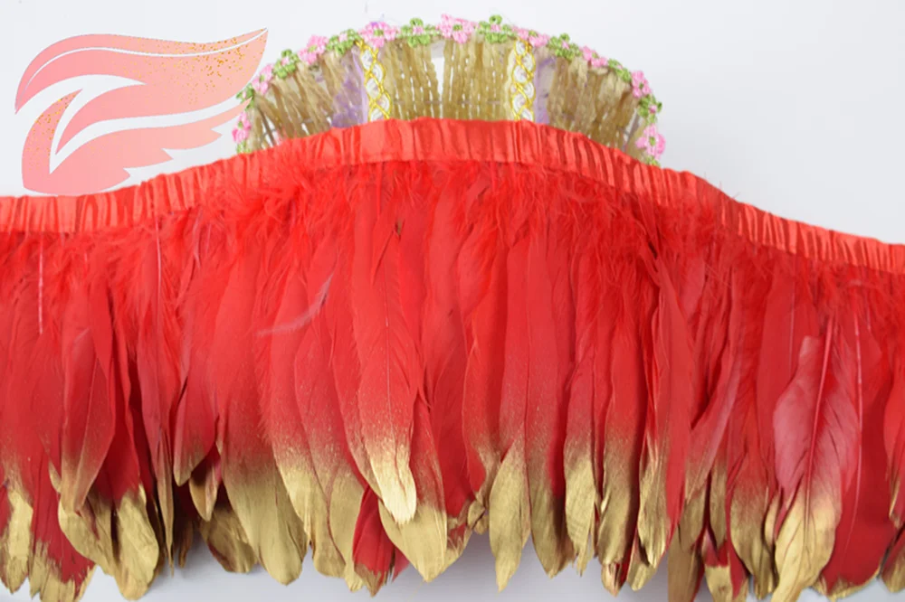 Goose down feather jewelry wholesale 2 meters / batch goose down strap