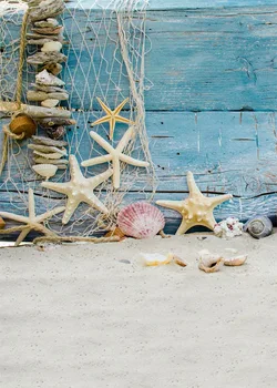 

Sea Beach Star backdrop Vinyl cloth High quality Computer printed children photography studio background