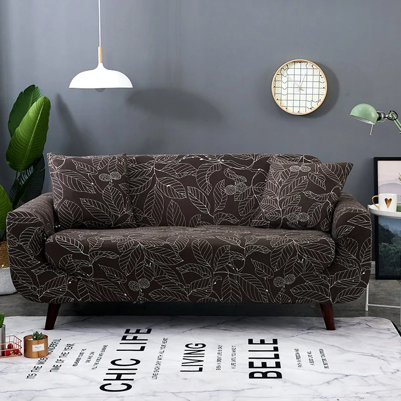 Защитный чехол для дивана, чехол из спандекса, съемный чехол для дивана для гостиной, чехол для секционного дивана, набор диванов - Цвет: Color 22