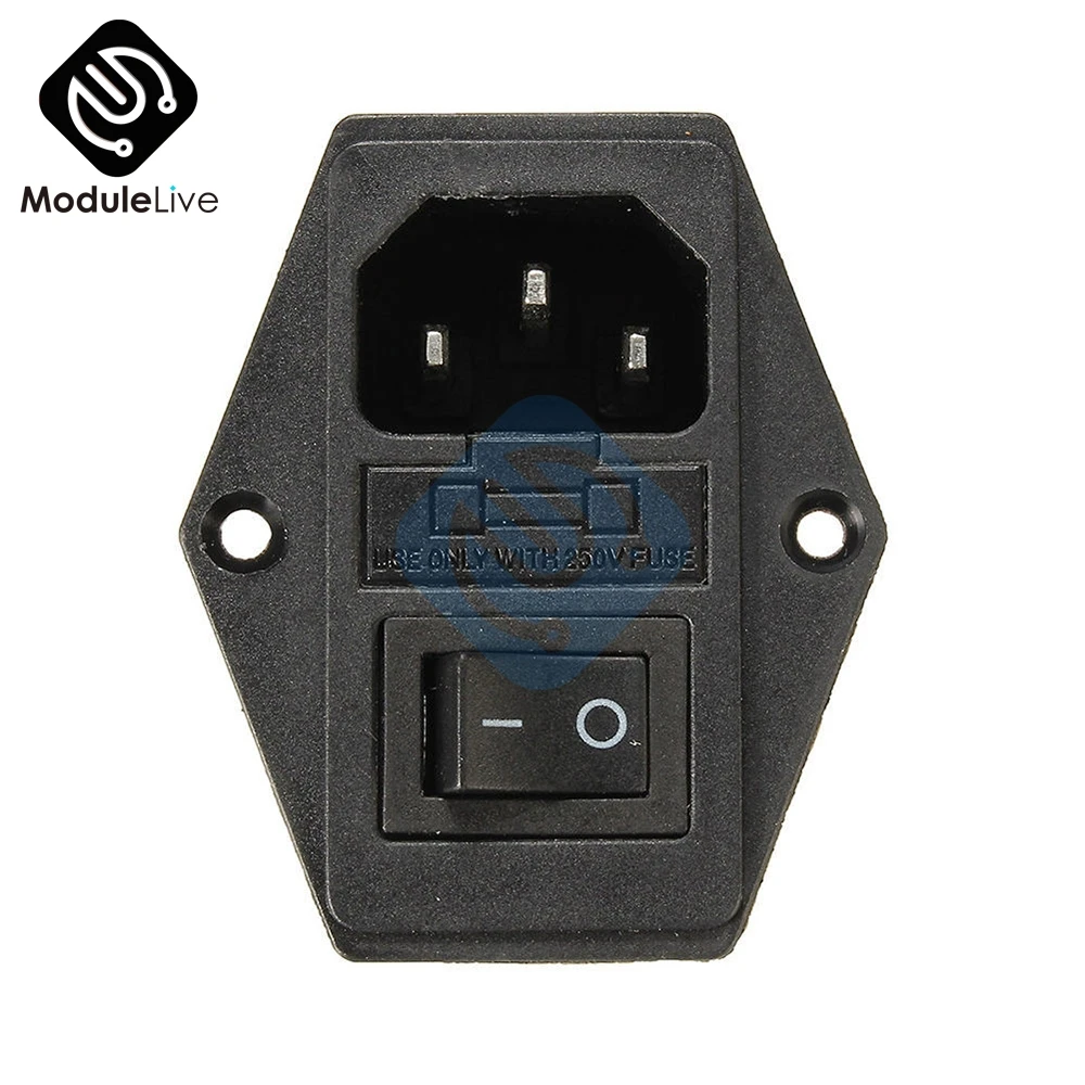 

3 in 1 Fuse Power Supply Socket Top Quality Three in one socket for 3D Printer Accessory/Parts