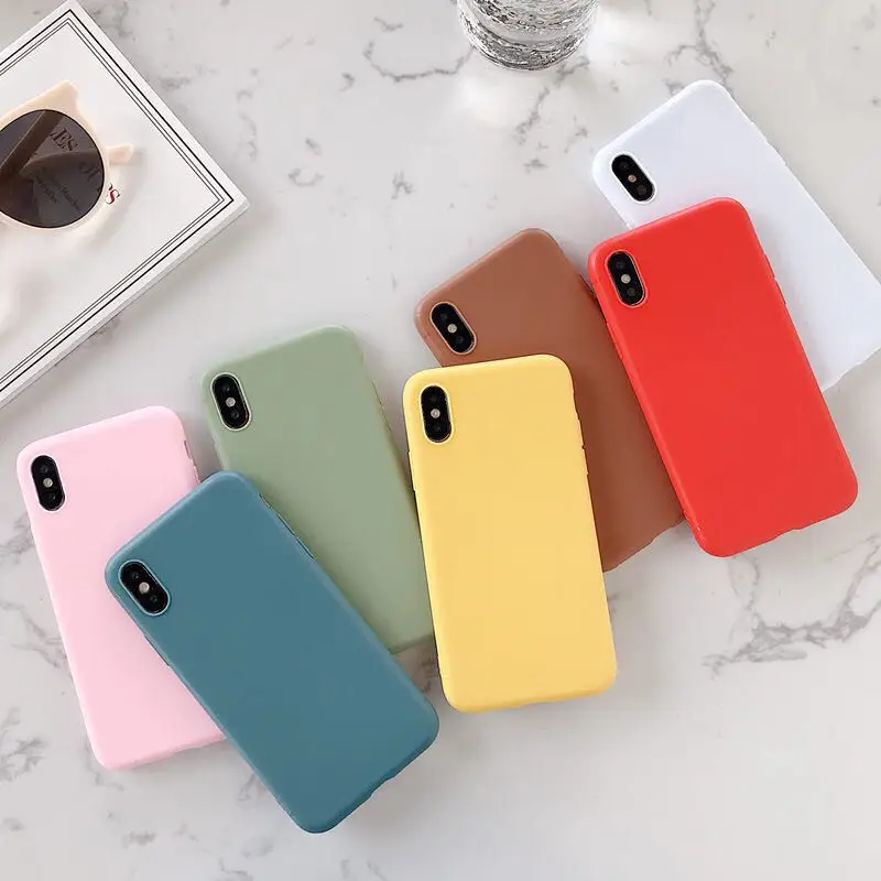 

3.99$ for 2pcs case for iphone TPU soft case for Iphone X 8 7 6 Plus XR original phone case