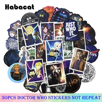 

50Pcs/Pack Doctor Who Mixed Stickers American TV Series For Luggage Laptop Skateboard Stickers Moto Bicycle Car Guitar Fridge