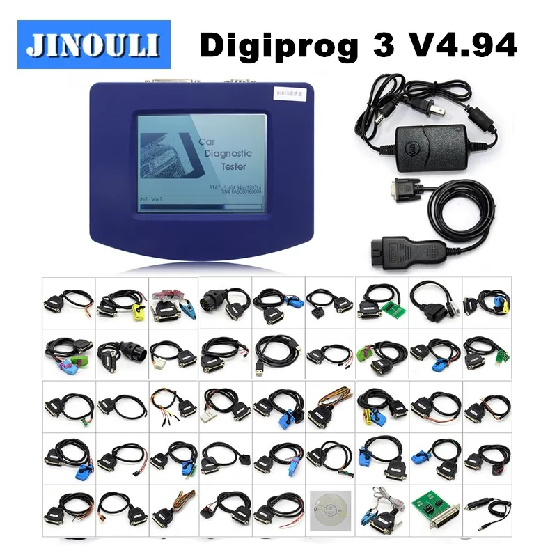 Digiprog 3 V4.94 с годовой гарантией III 4 94 пробег уменьшение одометра инструменты для