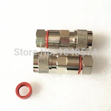 10 шт. разъем n-штекер зажимной винт для 1/2 супергибкий радиочастотный коаксиальный фидерный кабель