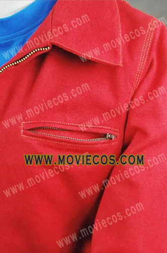 jaqueta smallville vermelha