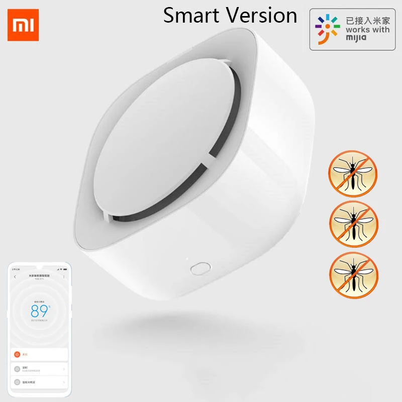 

2020 xiomi Xiaomi Mijia Mosquito Repellent Killer Smart Version Phone timer switch with LED light use 90 days Work in mihome APP