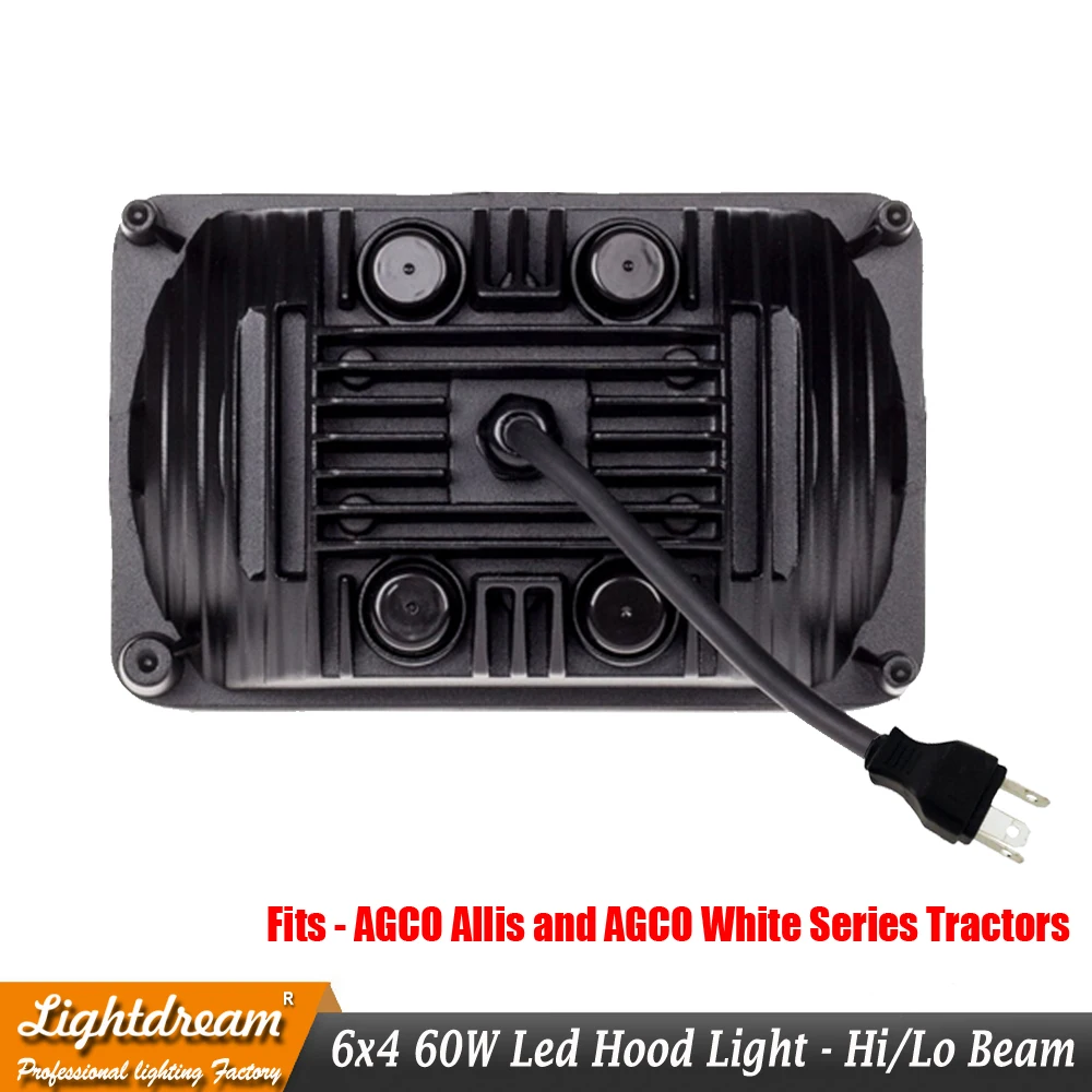 ЗАМЕНЯЕТ OEM номера частей Agco 30 3534510 72162190 галогенные лампы 12V 24V IP67 3500Lm 60W 6x4 led