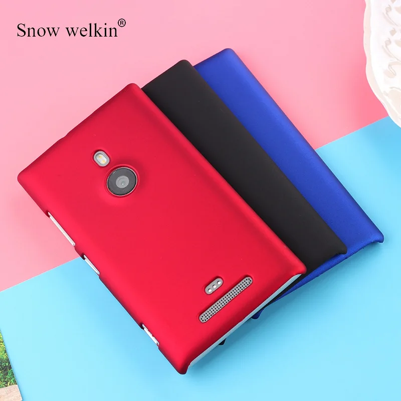 Жесткий чехол из поликарбоната матовый пластиковый для Nokia lumia 520 535 540 550 625 630 640 650